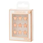 Percevejo Estrela Ouro Rose cx c/09 Unid Molin 23140