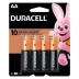 Pilha AA Alcalina Pequena Duracell 1,5v c/8 Unid MN1500 