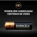 Pilha Recarregável AA Duracell 2500mah 1,5v c/4 Unid