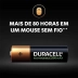 Pilha Recarregável AA Duracell 2500mah 1,5v c/4 Unid