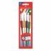 Pincel Escolar Soft Touch com 4 Pinceis Faber Castell 181600