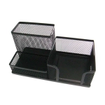 Porta Caneta Clips Lembrete Metal  Preto TN 11509