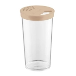 Porta Condimento Plástico 500ml c/ Tampa Capuccino UZ UZ304-CAP