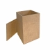 Pote Quadrado com Tampa MDF 3mm 8 x 8 x 12 cm