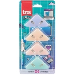 Prendedor de Papel Triangular Holic Forever 200 Unid Tris 900982