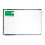 Quadro Branco Moldura Alumínio  80 x 60cm Popular Souza 5650