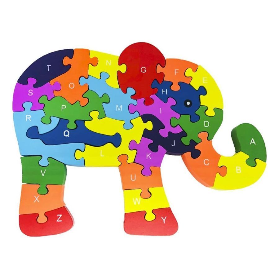 Jogo Memória das Cores, Xadrez para Crianças - Elefante Colorido