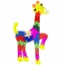 Quebra Cabeça Madeira 26 Peças Animais Girafa Mdf Toy Mix 336.9.91