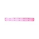 Régua Plástica Flexível 30cm KIT Larga Pink 694244