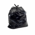 Saco de Lixo Preto  40 Litros 53 x 57cm Micra 0,003 pct c/100 Und Plastpérola