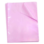 Saco Plástico Ofício Médio 0,12 sem Furo pct c/50 Unid Breeze Rosa Pastel DAC 5082-50