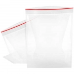 Saco Plástico Transparente Zip Lock 14 x 20 cm Grespan pct c/100 Unid