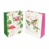 Sacola para Presente Decorada 26 x 32 x 12cm Flamingo VMP 602.7.605