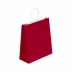 Sacola para Presente Kraft Natural 23 x 32 x 10cm Vermelho Up Box