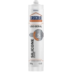 Silicone Acético Uso geral 280g Branco Cascola