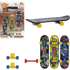 2 Unid Skate De Dedo Brinquedo Infantil Radical Kit Festa FingerBord