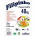 Sulfite 40kg A4 210x297mm 120g pct c/50 Fls Filipinho Filipaper 01779