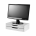 Suporte para Monitor com 2 Gavetas Madeira Branco Souza 3340