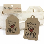 Tag Decorativa Retangular 