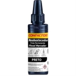 Tinta Pincel Marcador Permanente Compactor 30ml - Preto